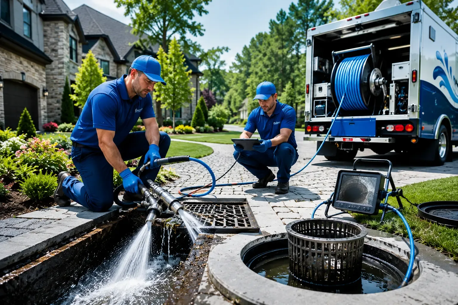 Local outdoor drain cleaning professionals in Tiffin, IA