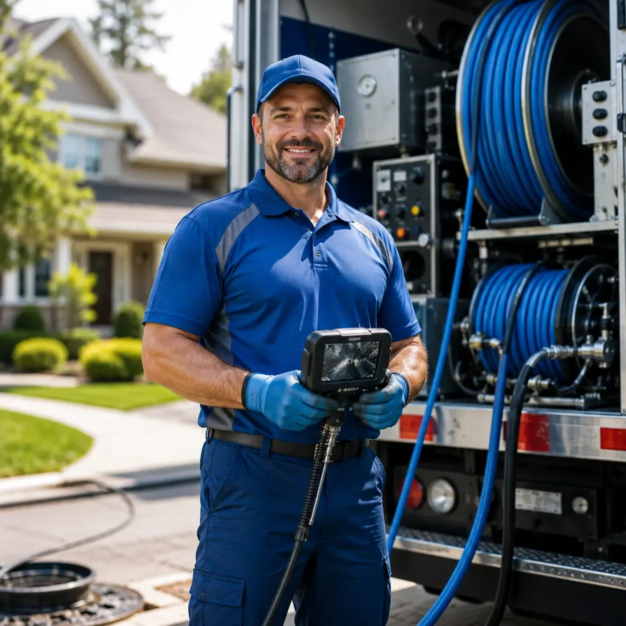 Local outdoor drain cleaning specialists in Tiffin, IA